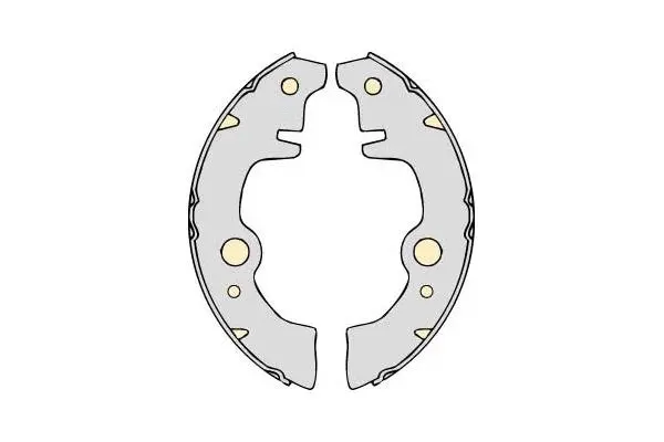 Brake Shoe Set (M520)