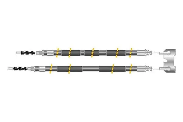 Cable Pull, parking brake (CF5617)