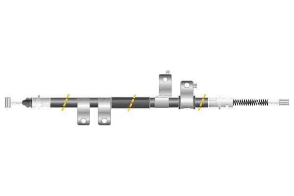 Cable Pull, parking brake (CF6197)