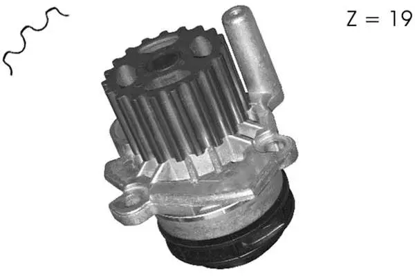 Water Pump, engine cooling (W878)