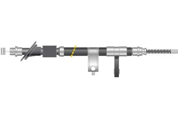 Cable Pull, parking brake (CF6083)