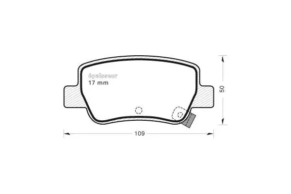 Brake Pad Set, disc brake (972)