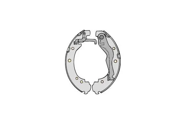 Brake Shoe Set (M718)