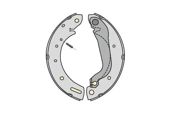 Brake Shoe Set (M762)