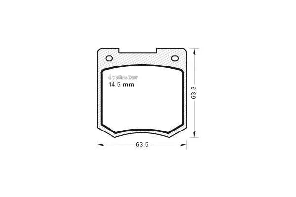 Brake Pad Set, disc brake (15)