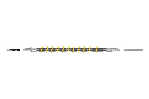 Cable Pull, parking brake (CF5497)