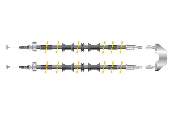 Cable Pull, parking brake (CF5352)