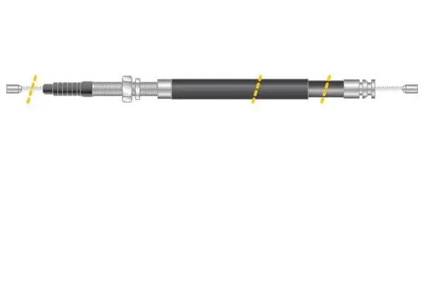 Cable Pull, parking brake (CF5081)
