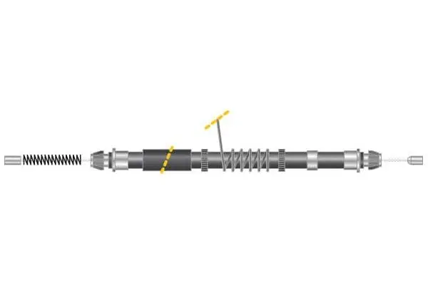 Cable Pull, parking brake (CF5936)