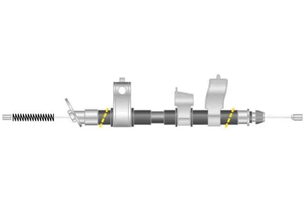 Cable Pull, parking brake (CF6242)