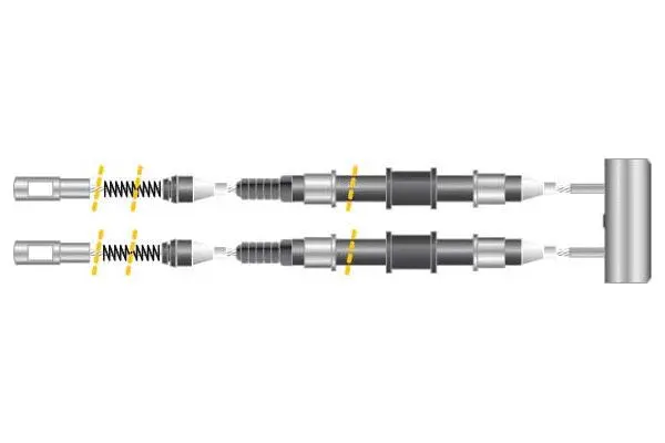 Cable Pull, parking brake (CF5326)