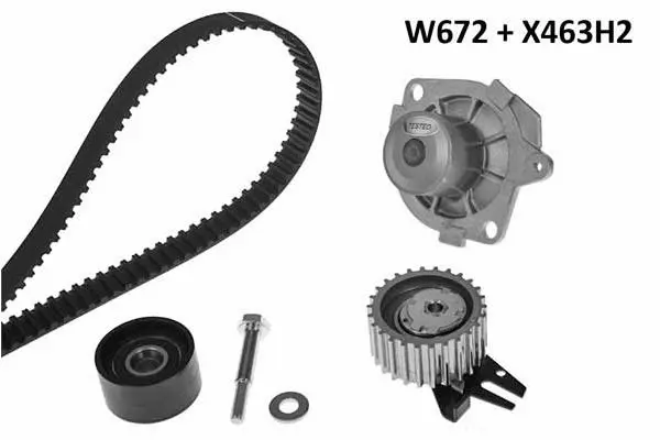 Water Pump & Timing Belt Kit (672K5)