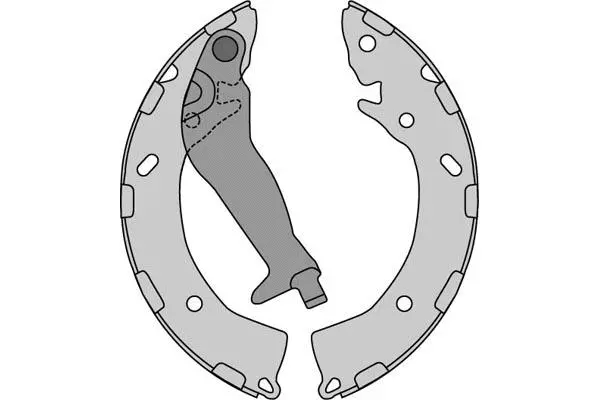 Brake Shoe Set (M980)