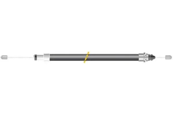 Cable Pull, parking brake (CF6143)