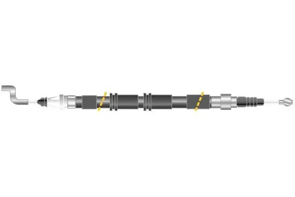 Cable Pull, parking brake (CF5827)