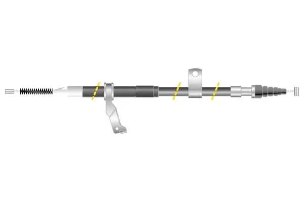 Cable Pull, parking brake (CF6275)