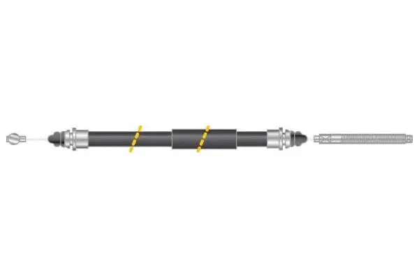 Cable Pull, parking brake (CF5762)