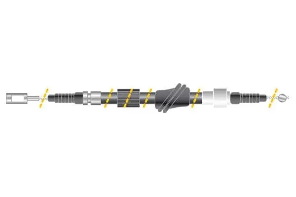Cable Pull, parking brake (CF5031)