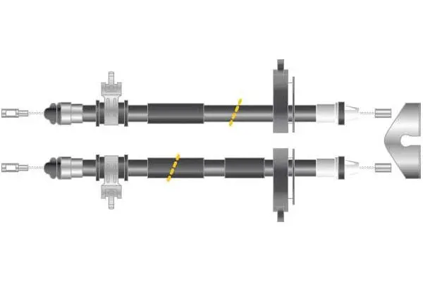 Cable Pull, parking brake (CF5793)