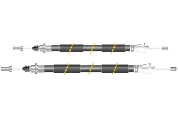 Cable Pull, parking brake (CF6373)