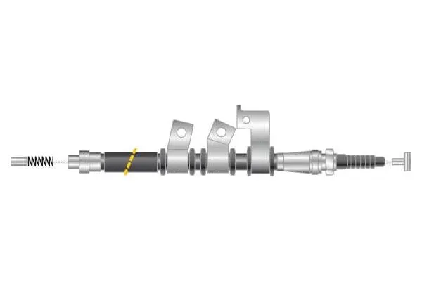 Cable Pull, parking brake (CF5741)