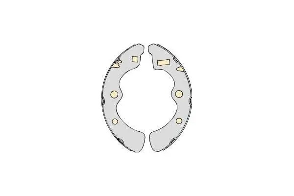 Brake Shoe Set (M618)