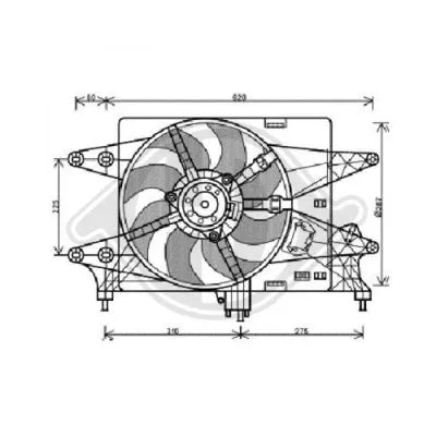 Fan, engine cooling (3485115)