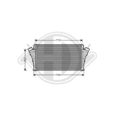 Charge Air Cooler (DCA1073)