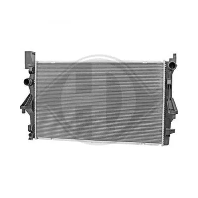 Radiator, engine cooling (DCM3966)