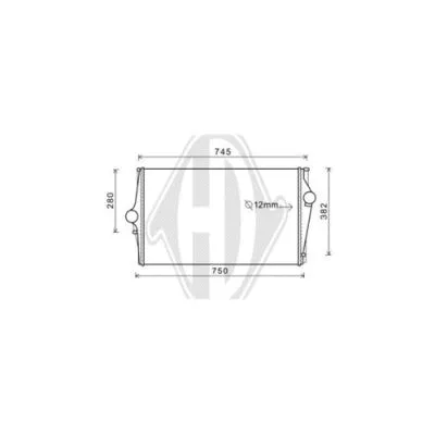 Charge Air Cooler (DCA1021)