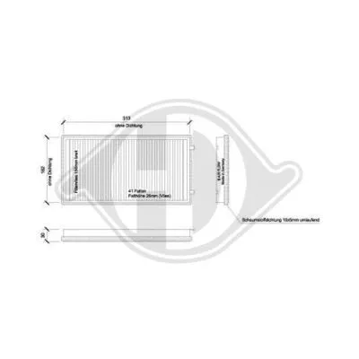 Filter, cabin air (DCI1093S)