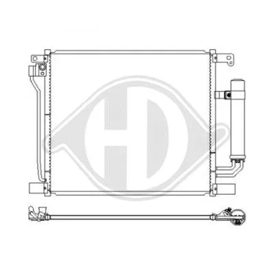 Condenser, air conditioning (DCC2021)