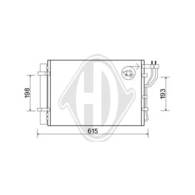 Condenser, air conditioning (DCC1542)