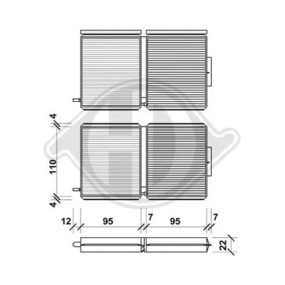 Filter, cabin air (DCI0811S)