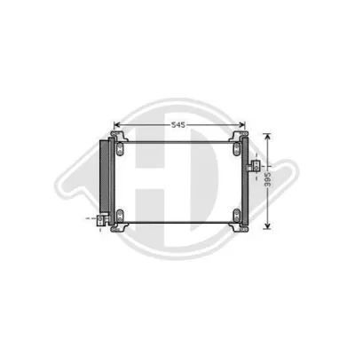 Condenser, air conditioning (DCC1626)