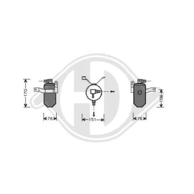 Dryer, air conditioning (8401163)