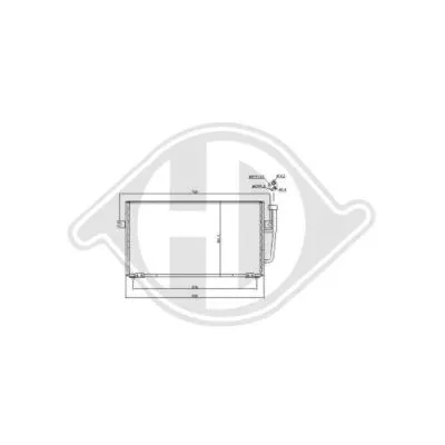 Condenser, air conditioning (DCC1457)