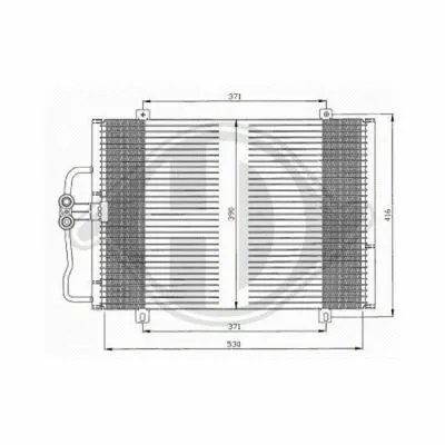 Condenser, air conditioning (8446200)