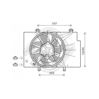Fan, engine cooling (DCL1110)
