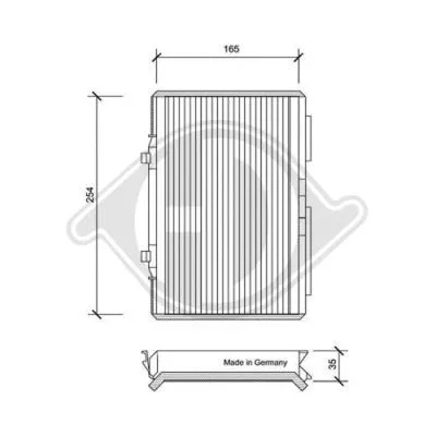 Filter, cabin air (DCI0052)