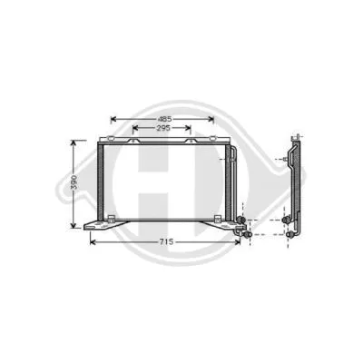 Condenser, air conditioning (DCC1249)