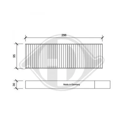 Filter, cabin air (DCI1192S)