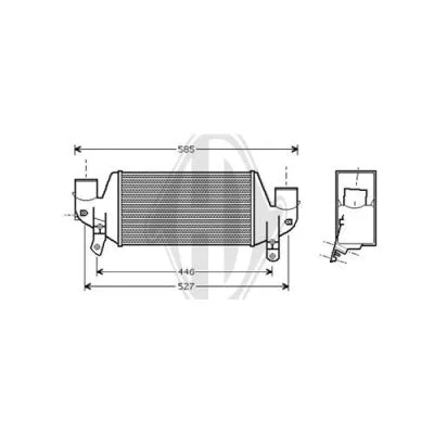 Charge Air Cooler (DCA1085)