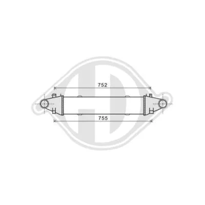Charge Air Cooler (DCA1071)