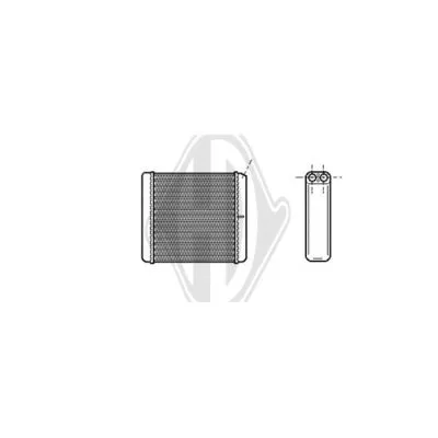 Heat Exchanger, interior heating (DCM1161)