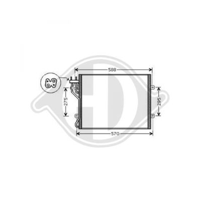 Condenser, air conditioning (DCC1190)