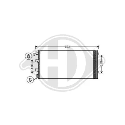 Condenser, air conditioning (DCC1772)