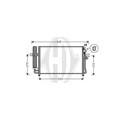 Condenser, air conditioning (DCC1891)