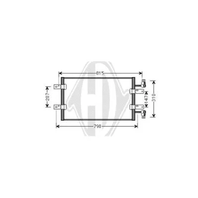 Condenser, air conditioning (DCC1360)