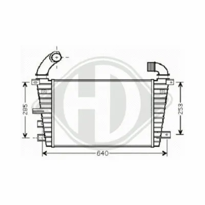 Charge Air Cooler (DCA1106)